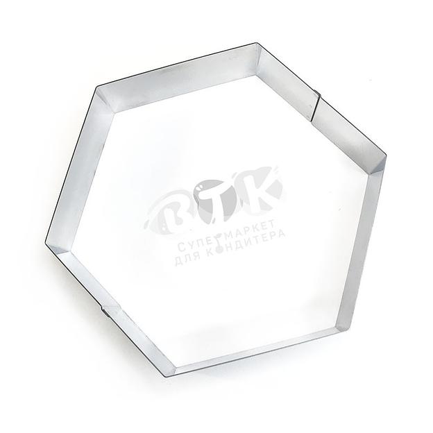 Форма-резак шестигранник 260х60 мм фото 2