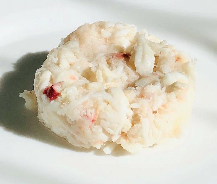 Консервы рыбные, Краб камчатский, мясо краба, жестяная банка 0,110 кг ОПТ фото 2