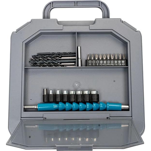 Дрель-шуруповерт аккумуляторная ударная EDON UAD-21PBL (2 АКБ*2Ач+ЗУ, 21В, 40Нм, кейс) фото 10