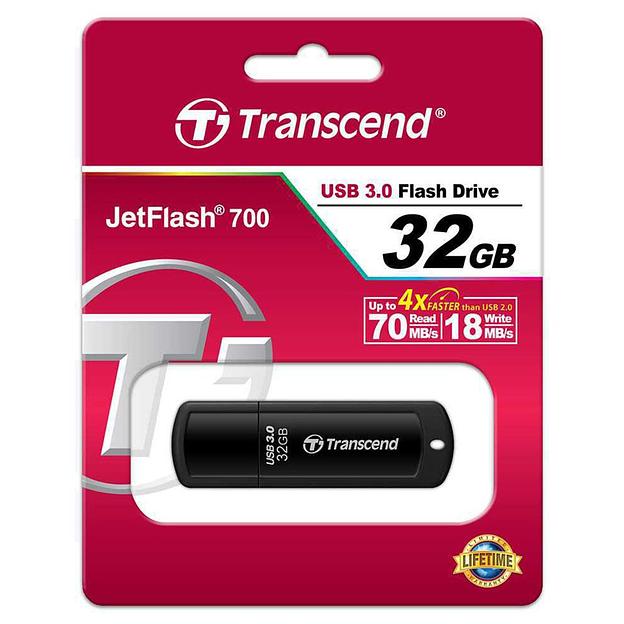 Флеш-накопитель Transcend JetFlash 700 (TS32GJF700) фото 3