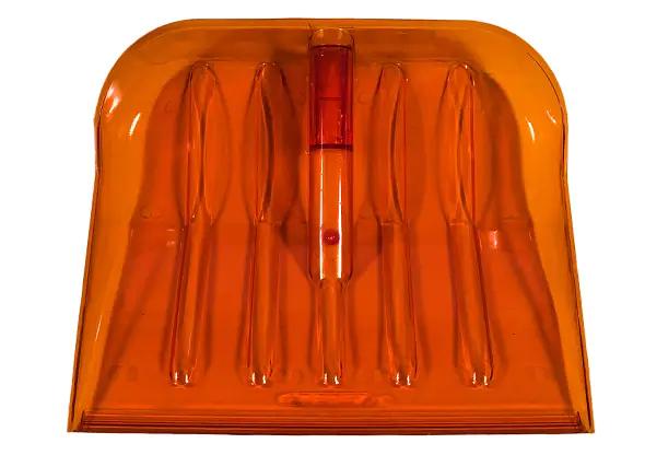 Лопата снеговая поликарбонатная №1 450х390 мм, без черенка, арт.СНЕГ-02.01 ОПТ фото 3