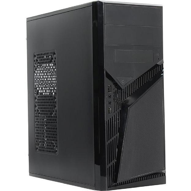 PowerCool S1007BK U3 450W {Тип: Midi-Tower, цвет: черный, форм-фактор: ATX, mATX, блок питания: 450 Вт, вентилятор: 120 мм, размеры: 175 x 407 x 362 мм, дополнительно: USB3.0 x2, наушники, микрофон} фото 1