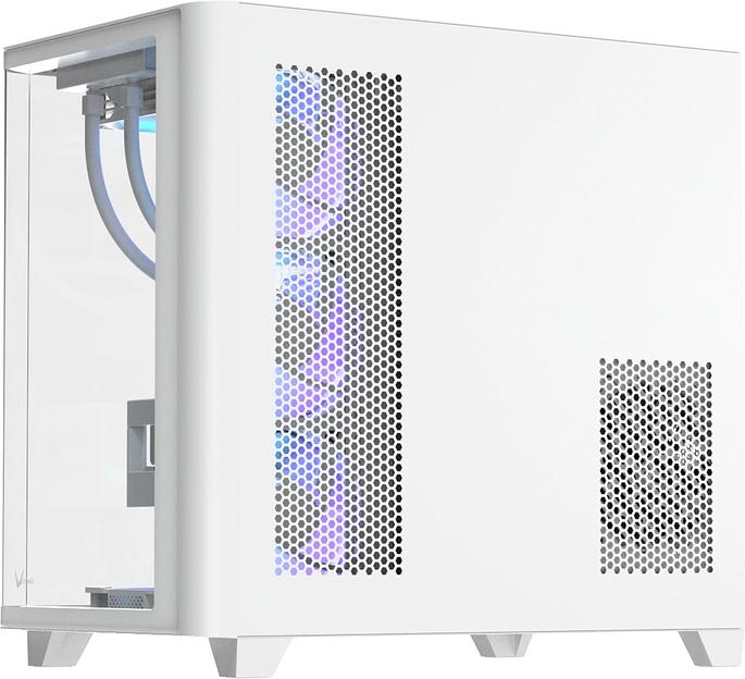 Корпус Formula Crystal U2 белый без БП ATX 1xUSB2.0 1xUSB3.0 1xUSB3.1 audio bott PSU фото 5