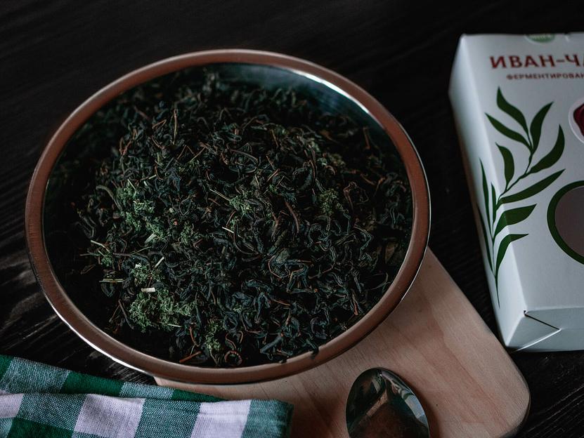 Иван-чай чёрный ферментированный с таволгой 50 г, опт фото 5