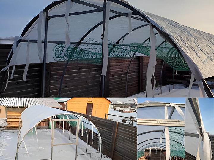 Укрывной материал для теплиц Агрочехол «Подчехольник» 3×6 м фото 1