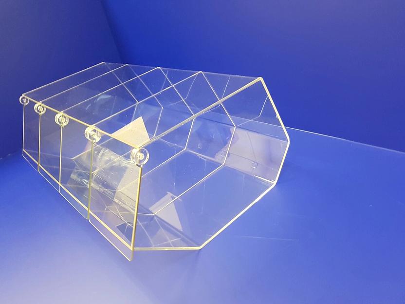 Диспенсер для снеков и сухариков к пиву.         4 секции х 120мм. фото 3