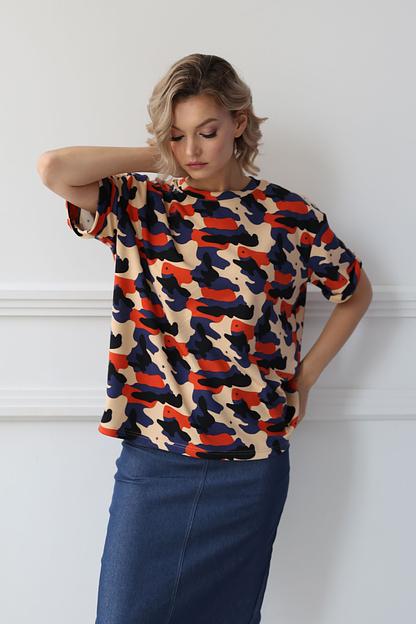 Футболка свободного кроя, опт фото 1