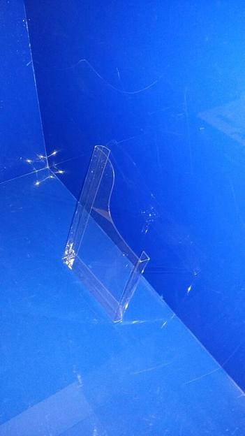 Карман пластиковый для информационных стендов  ф-а5 объемный (глубокий вырез) фото 1