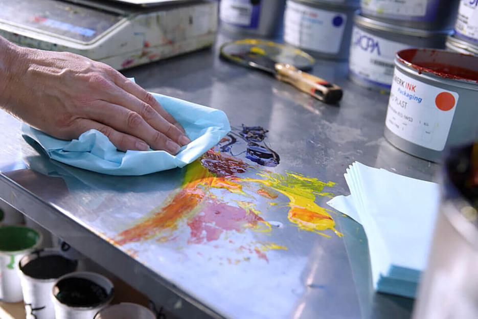 Универсальные безворсовые салфетки в рулоне Higen S90 белые, 72 gsm, 26x32 см, 55/45, 500 лст./рул. 7978 фото 7