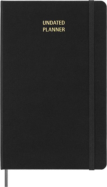 Еженедельник Moleskine CLASSIC WKNT Large 130х210мм недатир. 288 черный фото 1
