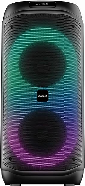 Минисистема Digma D-MC1722 черный 60Вт FM USB BT micro SD фото 1