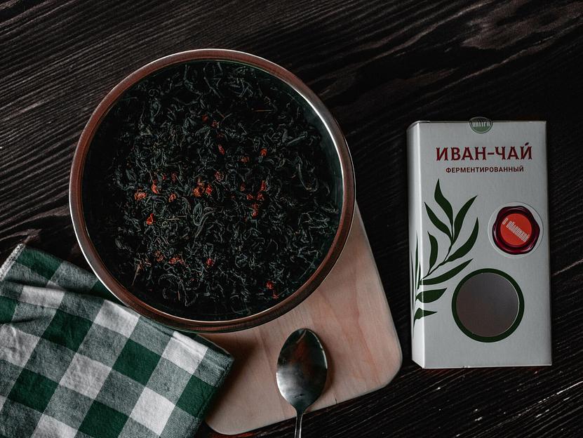Иван-чай чёрный ферментированный с облепихой 50 г, опт фото 6