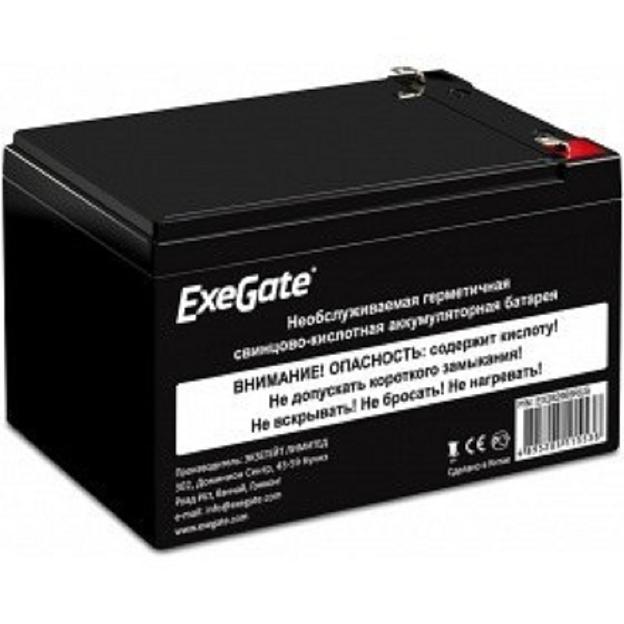 Exegate EX285638RUS Аккумуляторная батарея HR 12-7.5 (12V 7.5Ah 1228W, клеммы F2) фото 1