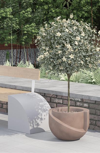 Цветочный вазон СтаркБет «Роза» 25 л ОПТ фото 3