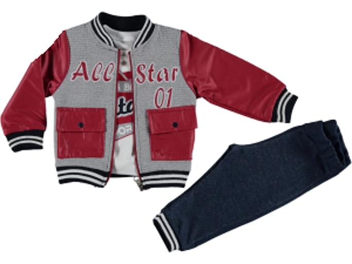 Комплект одежды на мальчика 6-24 мес., арт.380815 ОПТ фото 4