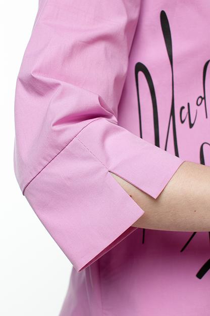 Рубашка женская 4104/01/Розовый фото 2