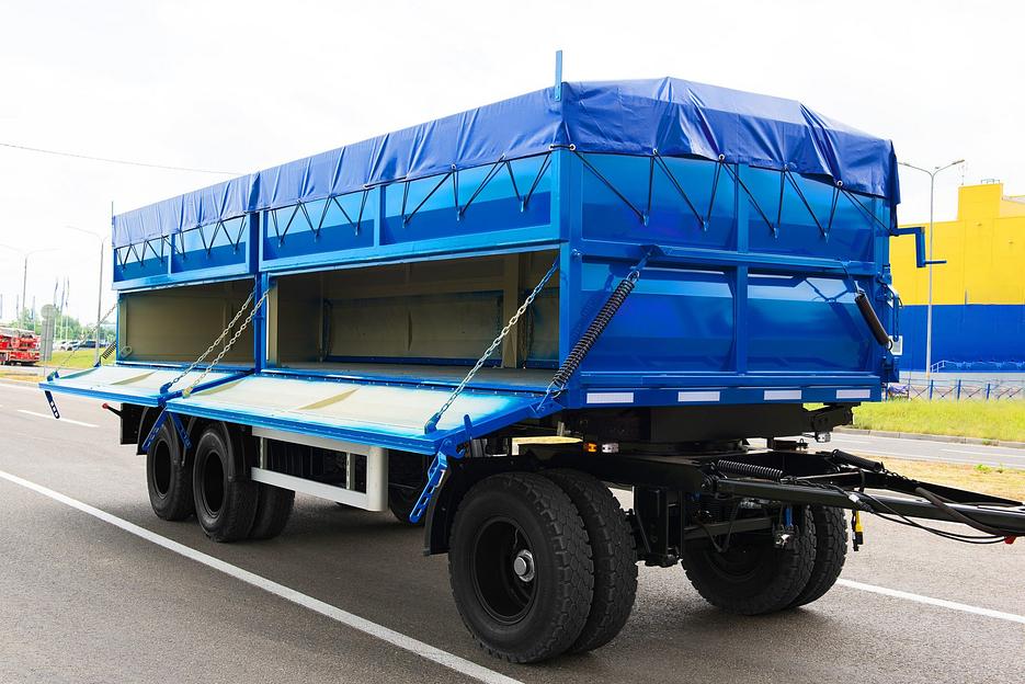 Прицеп самосвальный трехосный фото 8