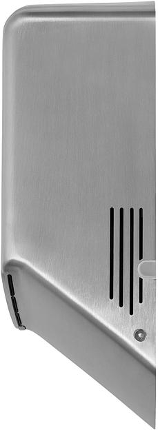 Сушилка для рук Ballu Typhoon BAHD-1010 1010Вт с бактер.лам. серебристый фото 5