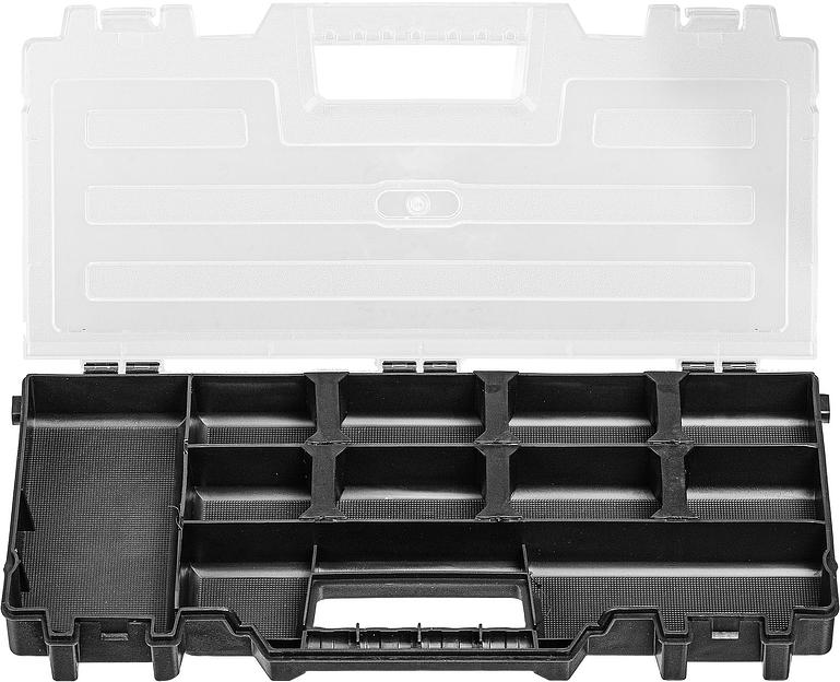 STAYER JUMBO-26, 650 x 280 x 270 мм, (26″), пластиковый ящик для инструментов, Professional (38003-26) фото 7