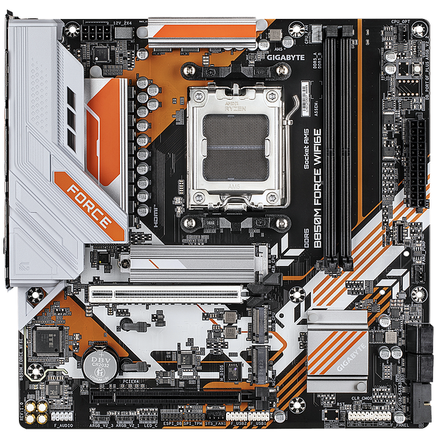 Материнская плата Gigabyte B850M FORCE WIFI6E, RTL фото 2