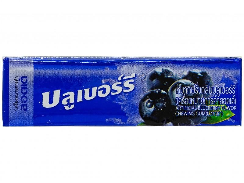 Резинка жевательная Blueberry «Голубика» 13,5г, Thai Lotte фото 2