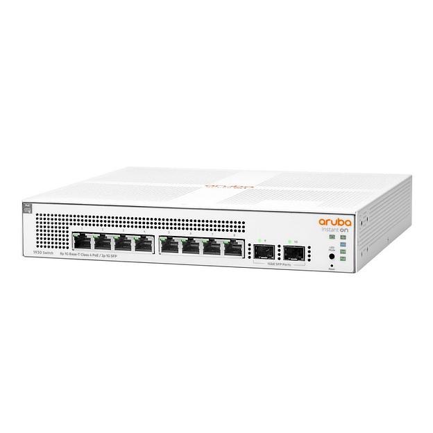 Коммутатор HPE Instant on 1930 JL681A 8G 2SFP 8PoE+ 124W управляемый фото 1