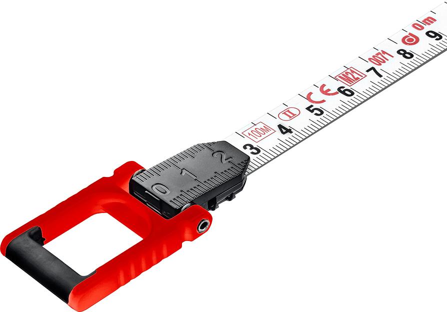 KRAFTOOL EXTREM, 100 м, геодезическая стальная мерная лента фото 6