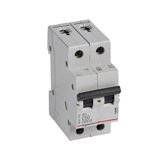 Автоматический выключатель  Legrand  419702  2П C 50A RX3 4 5kA фото 1