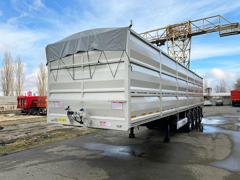 Полуприцеп зерновоз четырехосный фото 2
