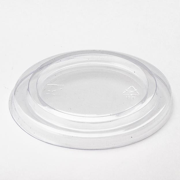 Крышка прозрачная для круглых контейнеров d93мм - 50 шт фото 1