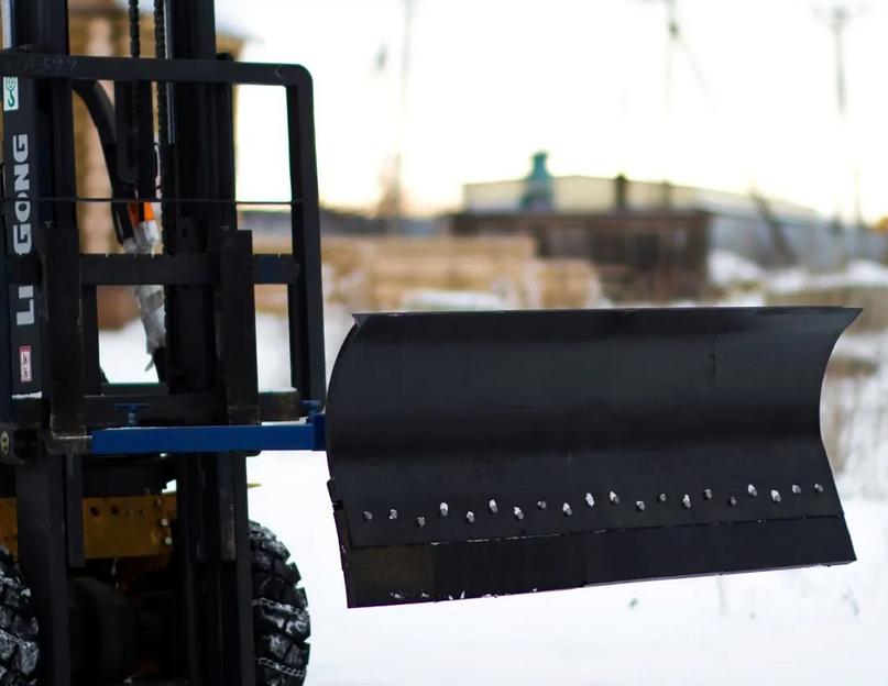 Отвал на вилочный погрузчик фото 1