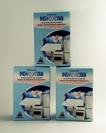 Ремсостав универсальный (для ремонта эмали, сколы на поверхностях) фото 4