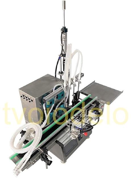 Автоматическая настольная машина розлива ADF-4p фото 5