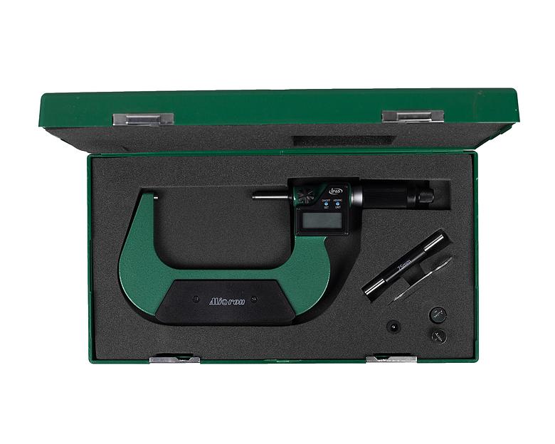 Микрометр гладкий МКЦ- 100 0,001 электр. 2-кн. IP65 влагозащ. МИК с поверкой фото 2