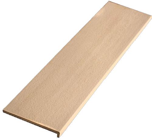 Ступень керамическая Venatto Arena Grain Peldano 32x120 фото 1