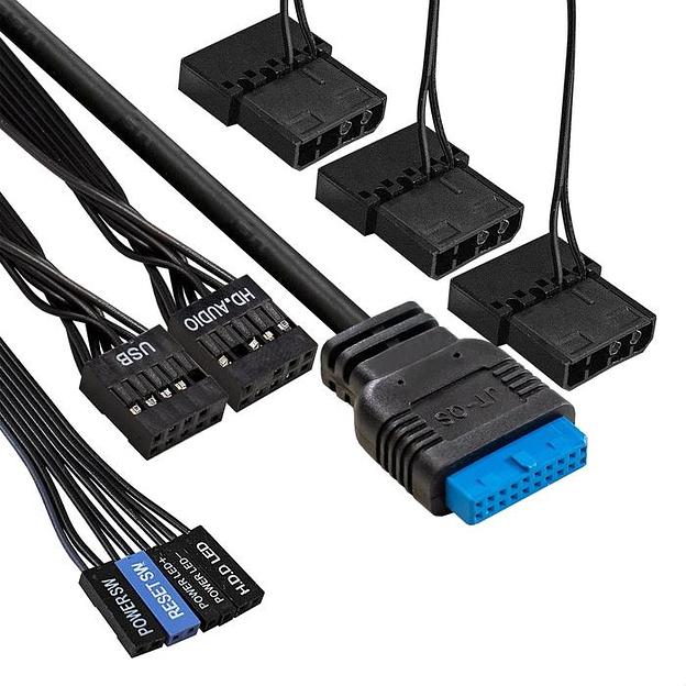 Exegate EX295766RUS Корпус Miditower ExeGate EVO-5001A (ATX, без БП, 2*USB+1*USB3.0+HD Audio, черный, 3 вент.12см с RGB подсветкой, боковая панель - закаленное стекло) фото 6