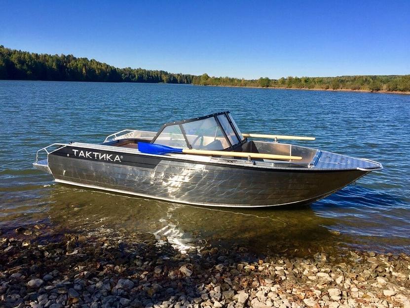 Алюминиевый катер Тактика 430 DC Lite, 458*165*81 см фото 3