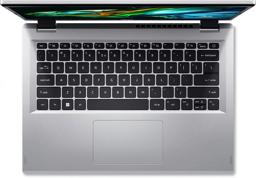 Ноутбук Acer Aspire 3 A314-42P-R7LU Ryzen 7 5700U 8Gb SSD512Gb AMD Radeon 14" IPS WUXGA (1920x1200) noOS silver WiFi BT Cam (NX.KSFCD.006) фото 4