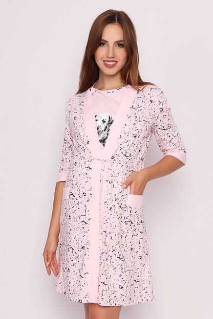 Комплект Style Magro для беременных и кормящих мам «Малыш», пудровый, опт фото 4