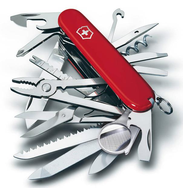 Нож перочинный Victorinox SwissChamp (1.6795) 91мм 33функций красный карт.коробка фото 2