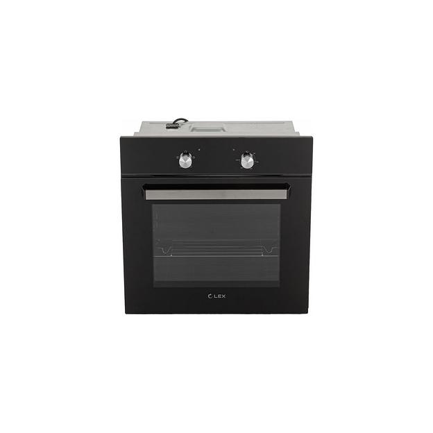 Духовой шкаф LEX EDM 040 BL, черный фото 1