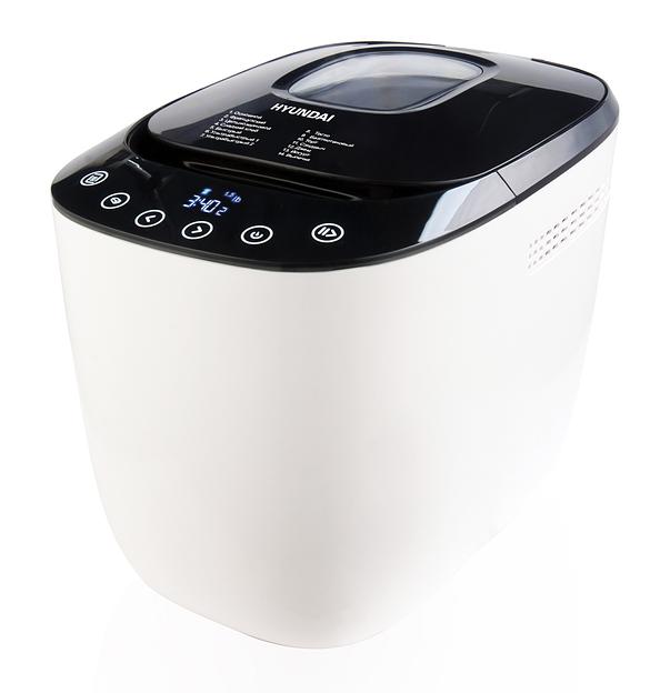 Хлебопечь Hyundai HYBM-P0613 550Вт белый/черный фото 1