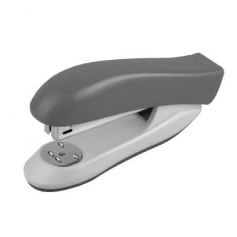 Степлер №24/6, 26/6 до 20л., пластиковый, с метал. механизмом, серый, Forofis фото 1