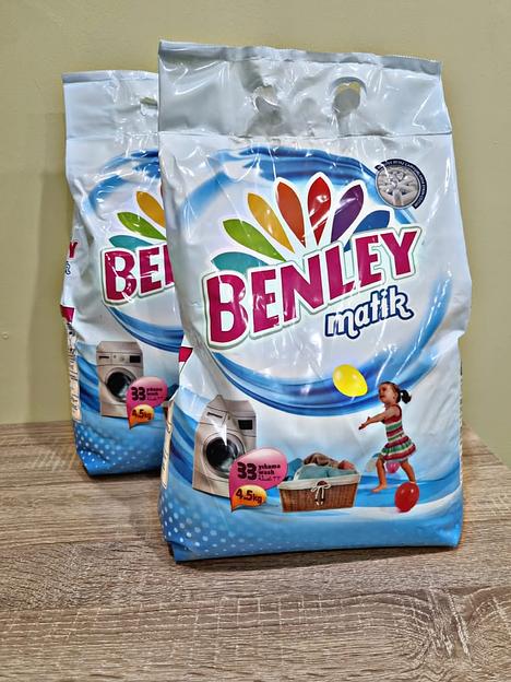 Стиральный порошок автомат Benley «Matik» для белых и цветных тканей, 4,5 кг ОПТ фото 1