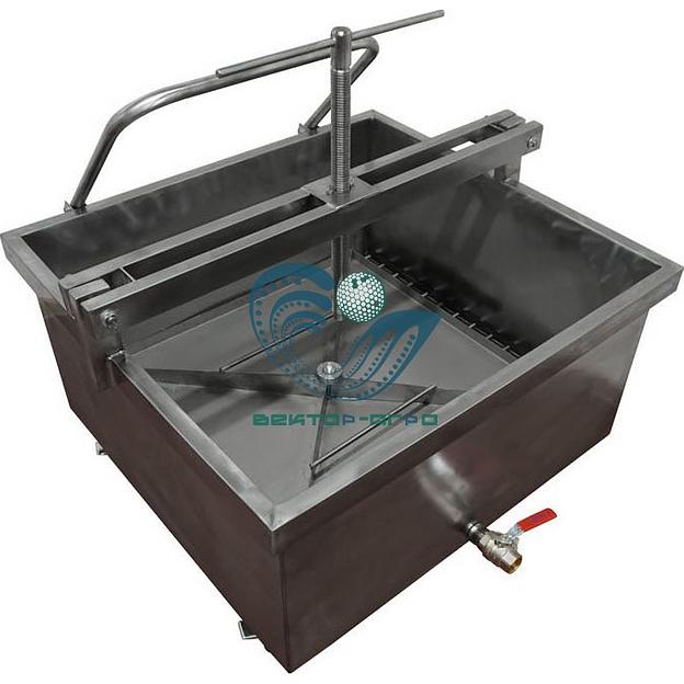 Пресс-тележка для творога 200 литров фото 1