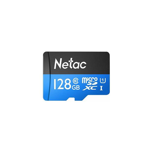 Карта памяти microSDXC UHS-I U1 NETAC P500 128 ГБ, 80 МБ/с, Class 10, NT02P500STN-128G-S, 1 шт., без адаптера фото 1