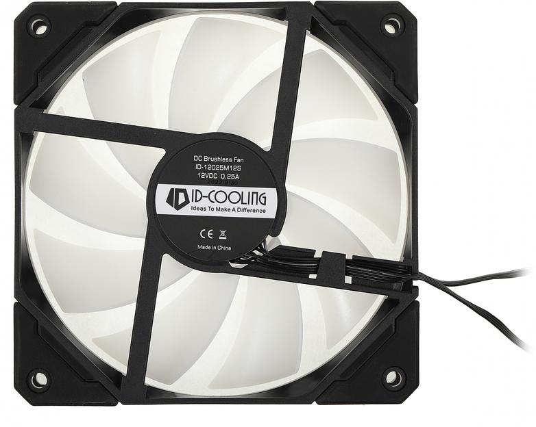 Вентилятор ID-Cooling TF-12025-ARGB 120x120mm 4-pin + 3-pin 14-31dB 150gr LED Ret фото 2