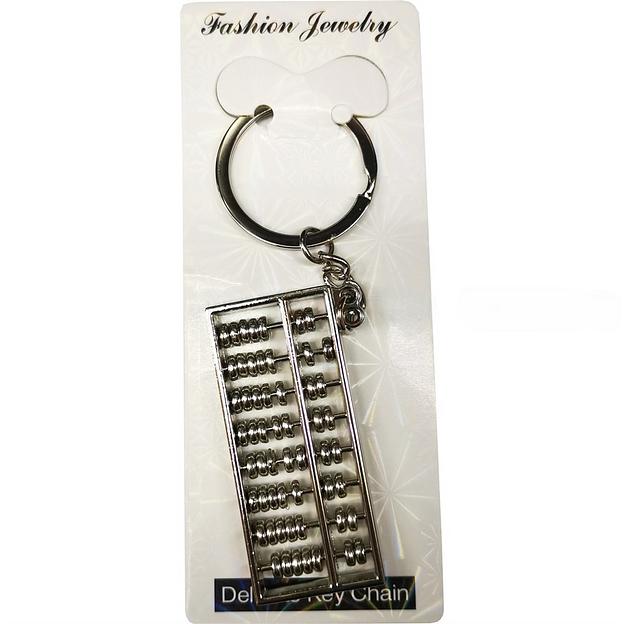 Брелок металл «Счёты» ОПТ фото 2