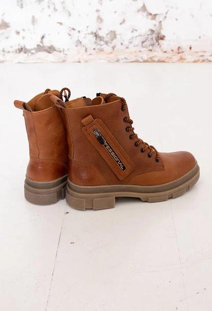 Ботинки зимние женские Onkei коричневая кожа, арт.M956-1R ОПТ фото 2