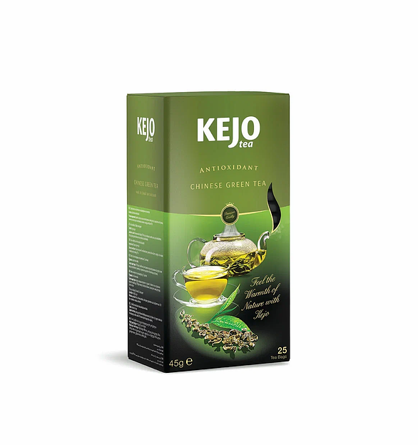 Чай зелёный Kejo foods «Antioxidant Chinese» 25 пакетиков ОПТ фото 1